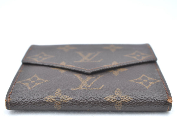 Authentic Louis Vuitton Monogram Porte Monnaie Billets Wallet M61660 LV K6141