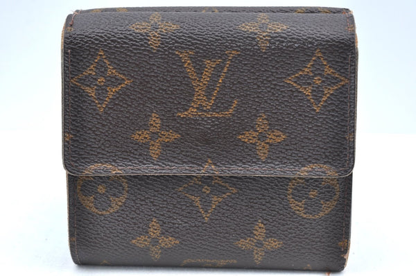 Authentic Louis Vuitton Monogram Portefeuille Elise Wallet Purse M61654 LV K6144