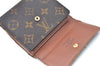 Authentic Louis Vuitton Monogram Portefeuille Elise Wallet Purse M61654 LV K6144