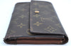 Authentic Louis Vuitton Monogram Porte Tresor International M61215 Wallet K6145