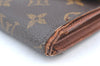 Authentic Louis Vuitton Monogram Porte Tresor International M61215 Wallet K6147