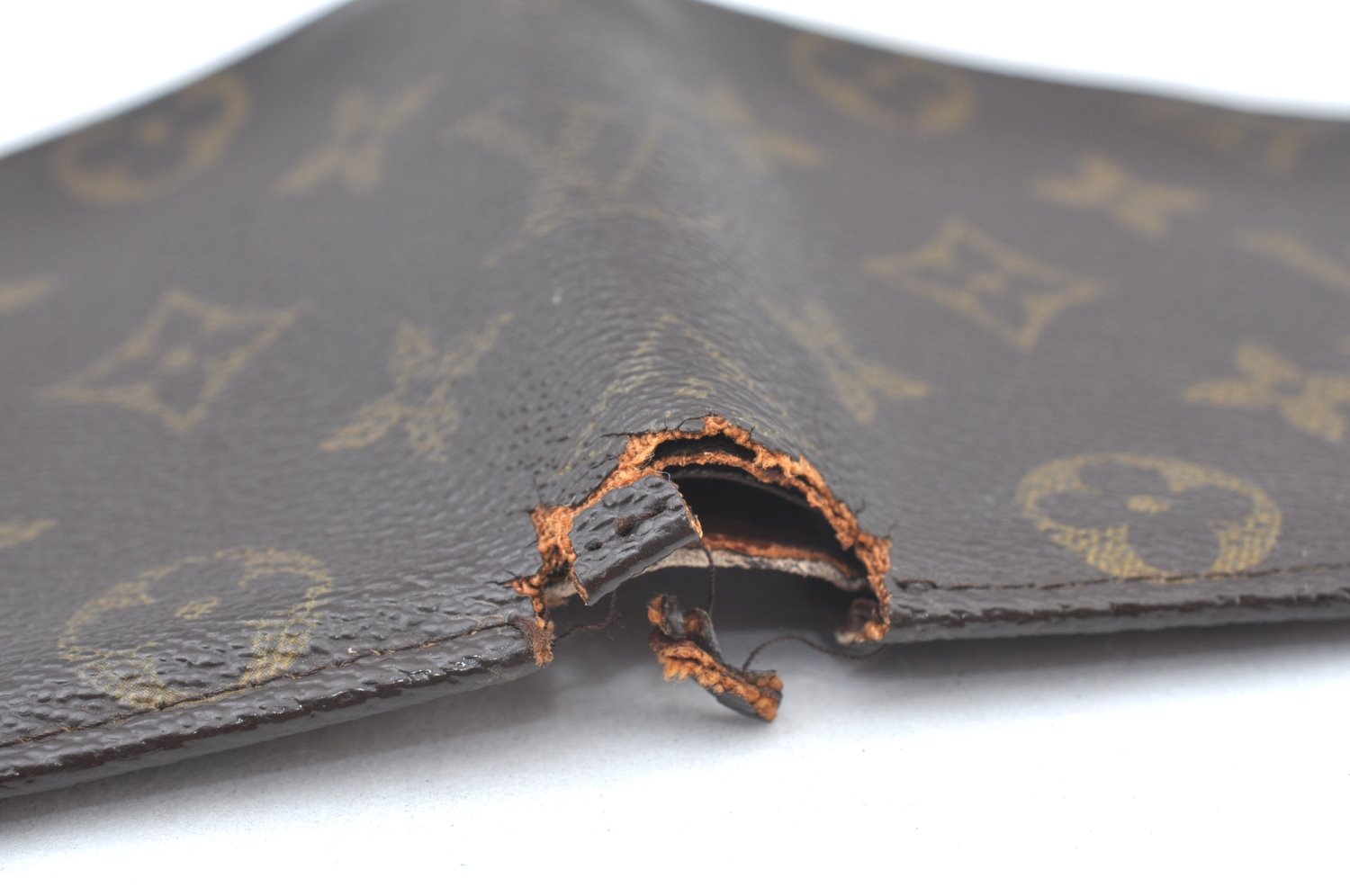 Authentic Louis Vuitton Monogram Portefeuille Marco Purse Wallet Old Model K6150