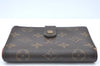 Auth Louis Vuitton Monogram Porte Monnaie Billets Viennois M61663 Wallet K6155