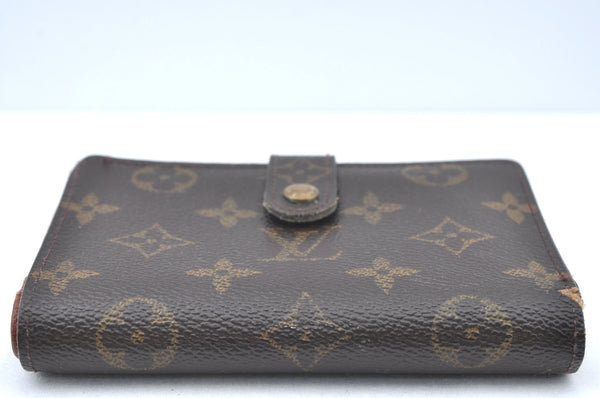 Auth Louis Vuitton Monogram Porte Monnaie Billets Viennois M61663 Wallet K6155