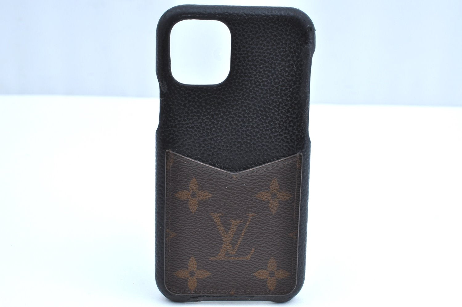 Authentic Louis Vuitton Monogram Bumper 11 Pro iPhone Case Black M69094 LV K6164