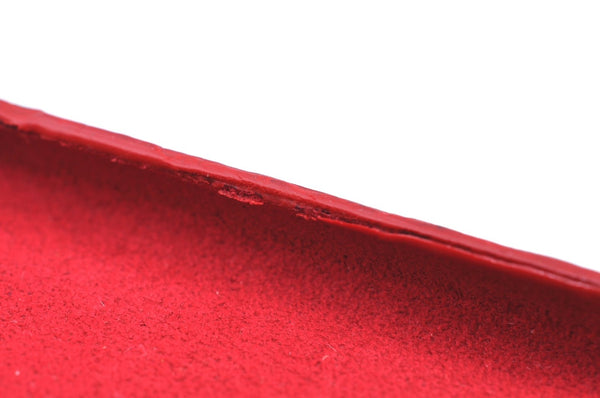 Authentic Louis Vuitton Monogram Bumper X Xs iPhone Case Red M68894 LV K6165