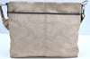 Authentic COACH Signature Shoulder Cross Bag Purse Canvas Leather Beige K6170