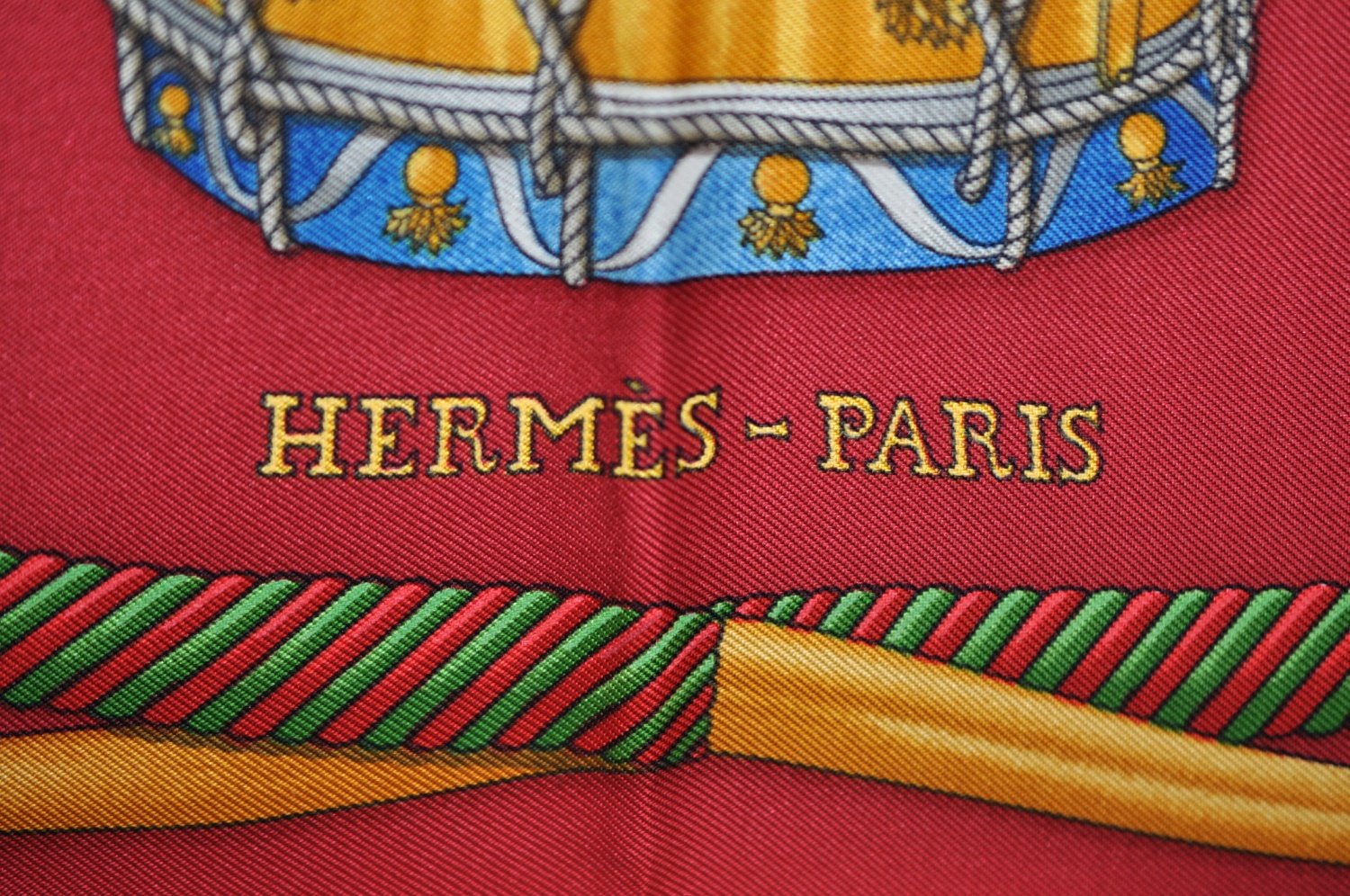 Authentic HERMES Carre 90 Scarf 