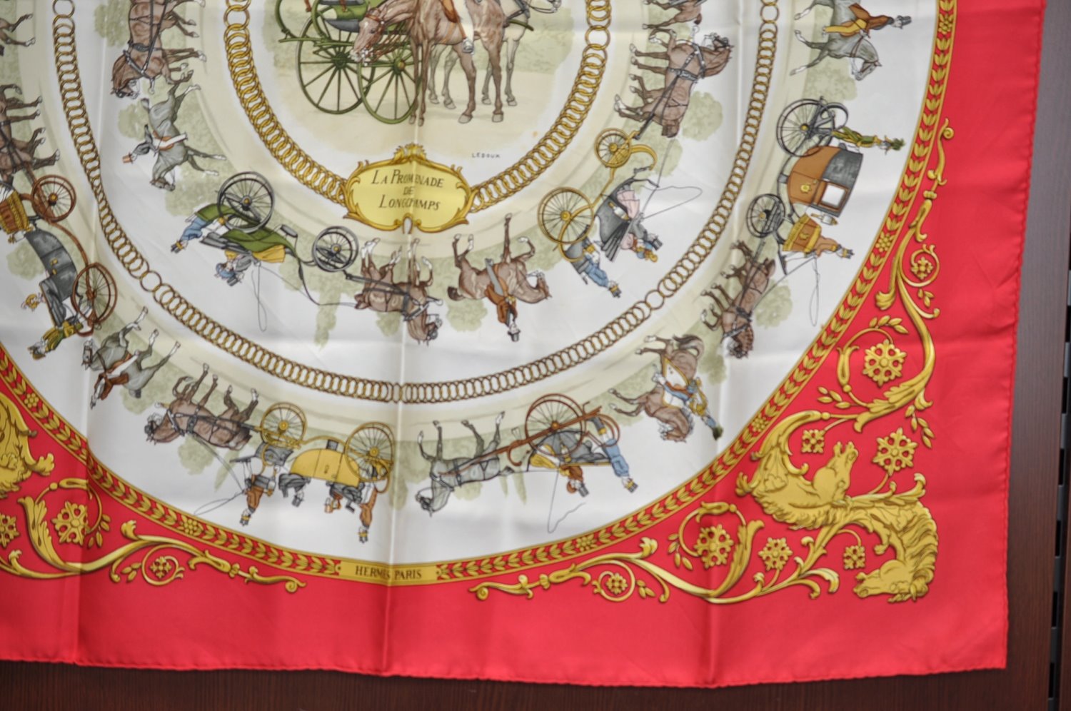 Authentic HERMES Carre 90 Scarf 