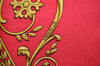 Authentic HERMES Carre 90 Scarf "LA PROMENADE DE LONGCHAMPS" Silk Red K6179