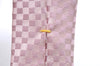 Authentic Louis Vuitton Damier Cravat Necktie Tie Silk Light Pink LV K6182