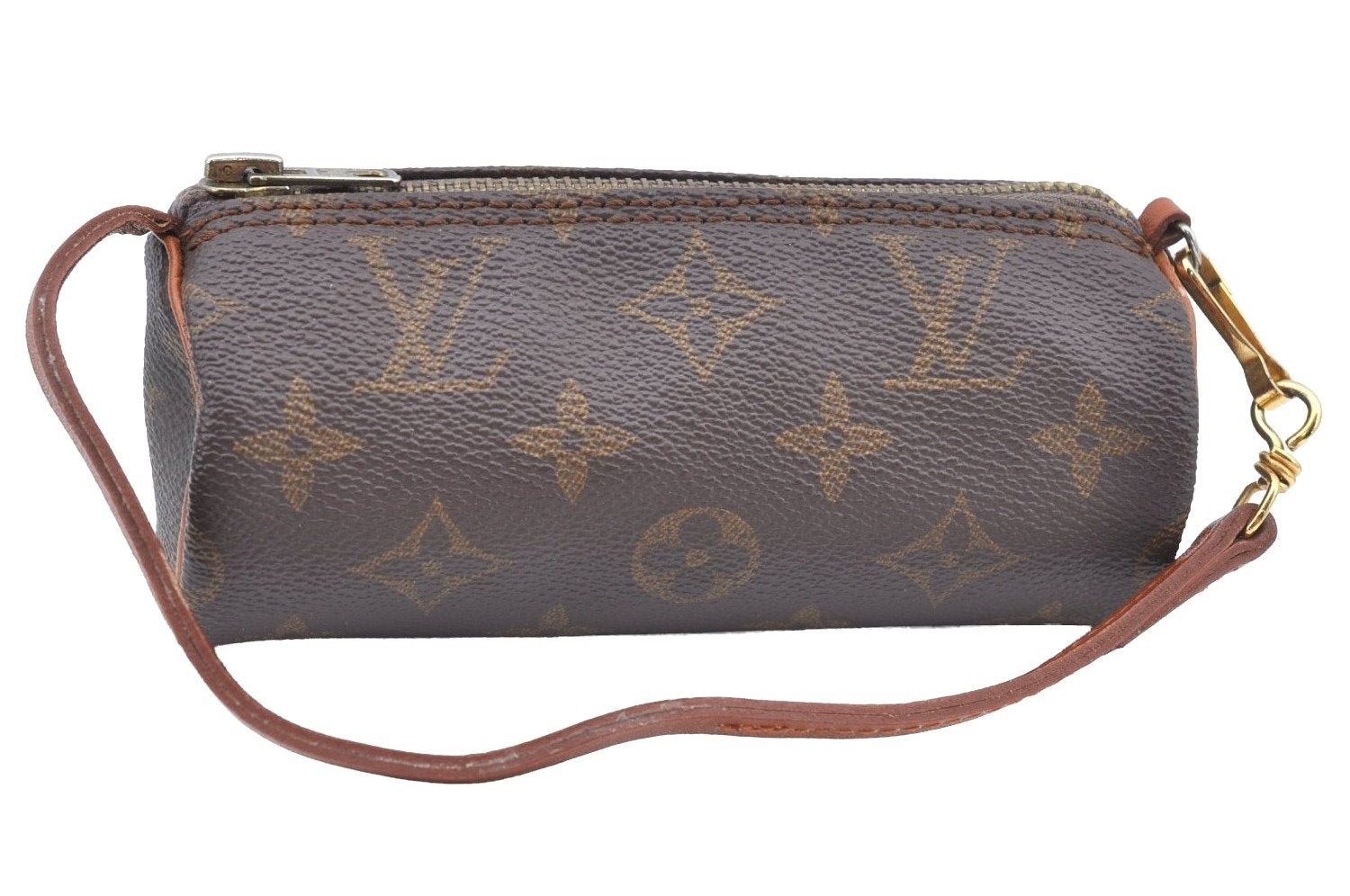 Authentic Louis Vuitton Monogram Papillon Pouch Old Model LV K6192