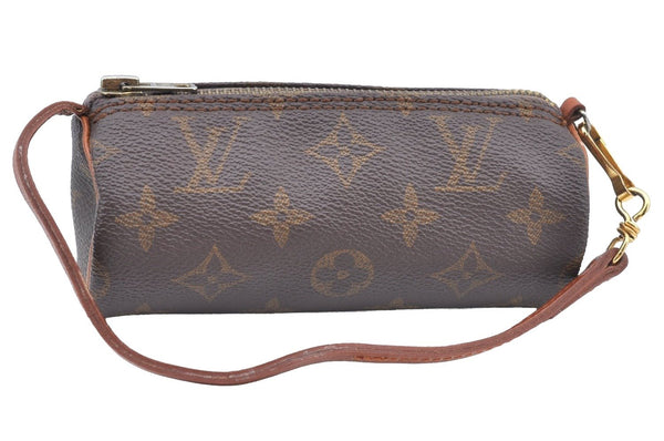 Authentic Louis Vuitton Monogram Papillon Pouch Old Model LV K6192