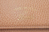 Authentic GUCCI Swing Bifold Wallet Purse Leather 368233 Beige Light Blue K6196