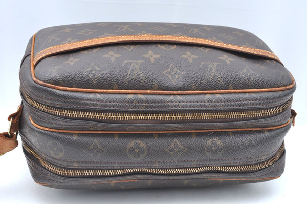 Authentic Louis Vuitton Monogram Reporter PM Shoulder Cross Bag M45254 LV K6200