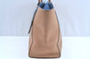 Authentic GUCCI Vintage Swing Large Shoulder Tote Bag Leather 354397 Beige K6223