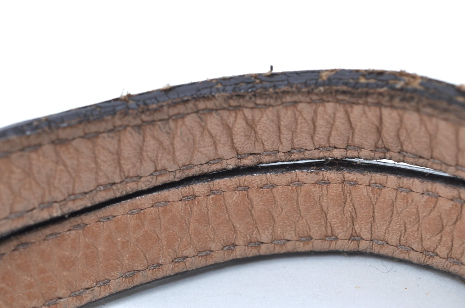 Authentic GUCCI Vintage Swing Large Shoulder Tote Bag Leather 354397 Beige K6223