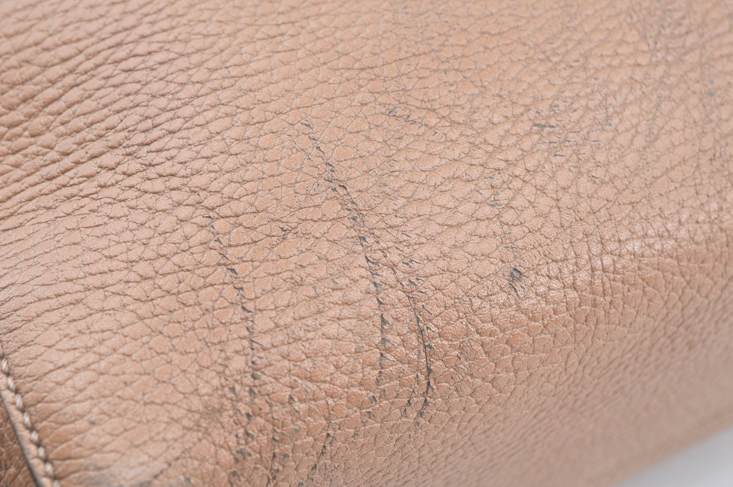 Authentic GUCCI Vintage Swing Large Shoulder Tote Bag Leather 354397 Beige K6223