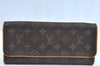 Authentic Louis Vuitton Monogram Pochette Twin GM Shoulder Bag M51852 LV K6224