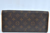 Authentic Louis Vuitton Monogram Pochette Twin GM Shoulder Bag M51852 LV K6224