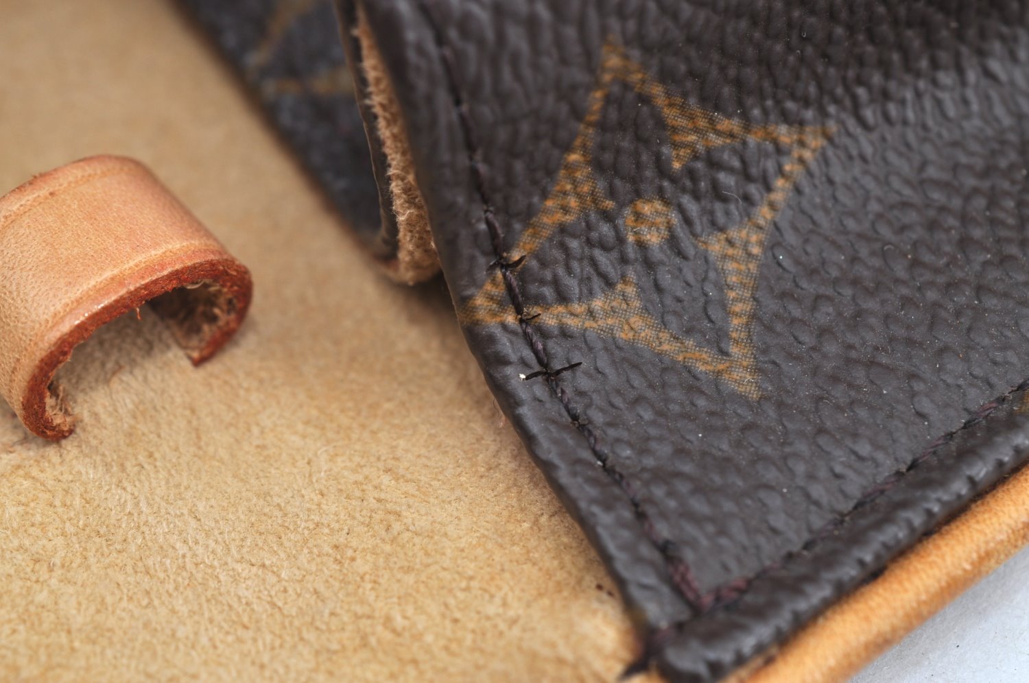 Authentic Louis Vuitton Monogram Pochette Twin GM Shoulder Bag M51852 LV K6224