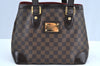 Authentic Louis Vuitton Damier Hampstead PM Shoulder Tote Bag N51205 LV K6240