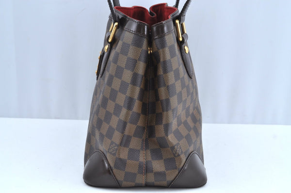Authentic Louis Vuitton Damier Hampstead PM Shoulder Tote Bag N51205 LV K6240