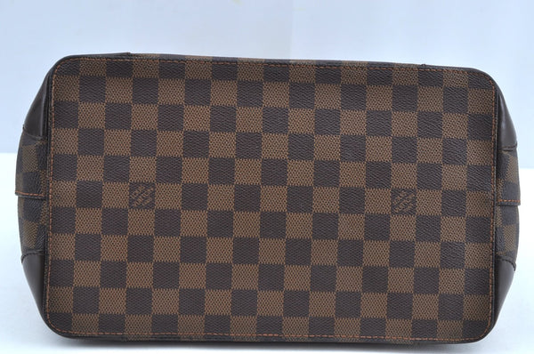 Authentic Louis Vuitton Damier Hampstead PM Shoulder Tote Bag N51205 LV K6240