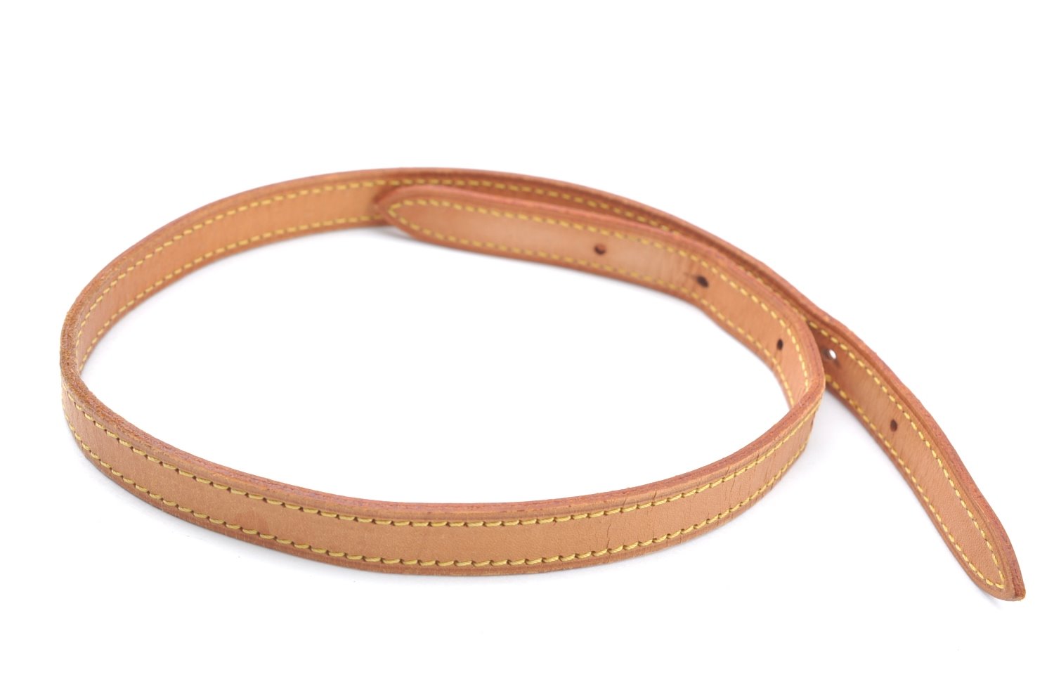 Authentic Louis Vuitton Leather Shoulder Strap For Bucket PM 27.6