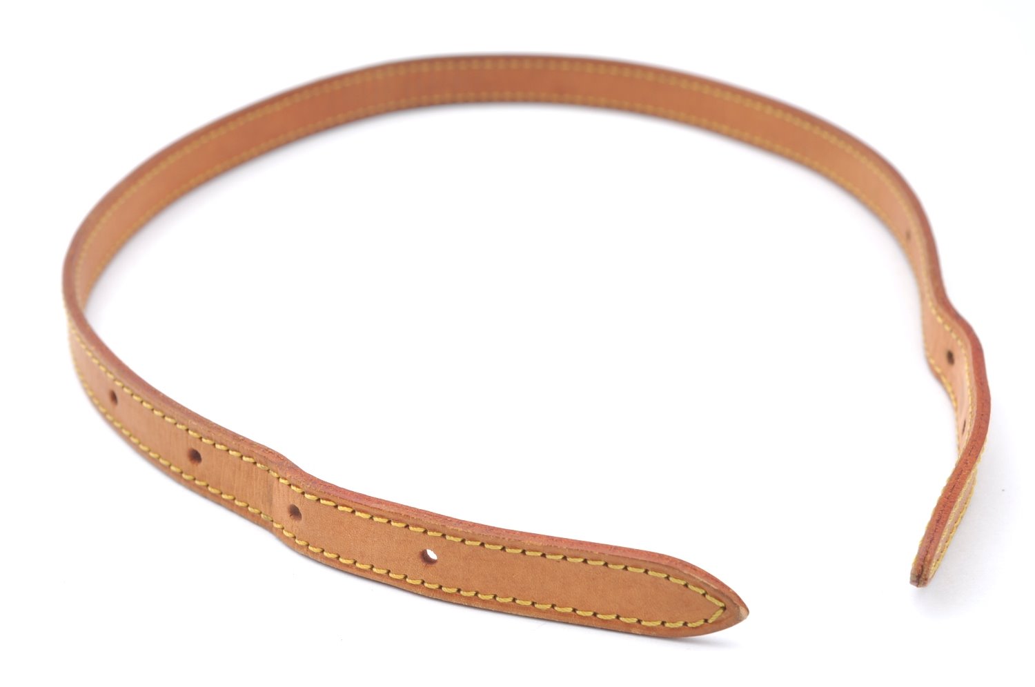 Authentic Louis Vuitton Leather Shoulder Strap For Bucket PM 27.6