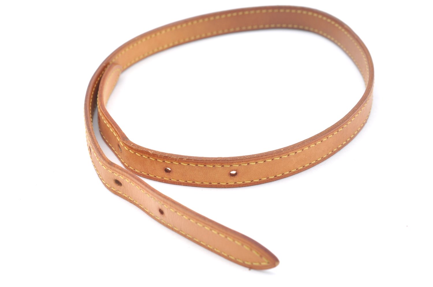 Authentic Louis Vuitton Leather Shoulder Strap For Bucket PM 27.6