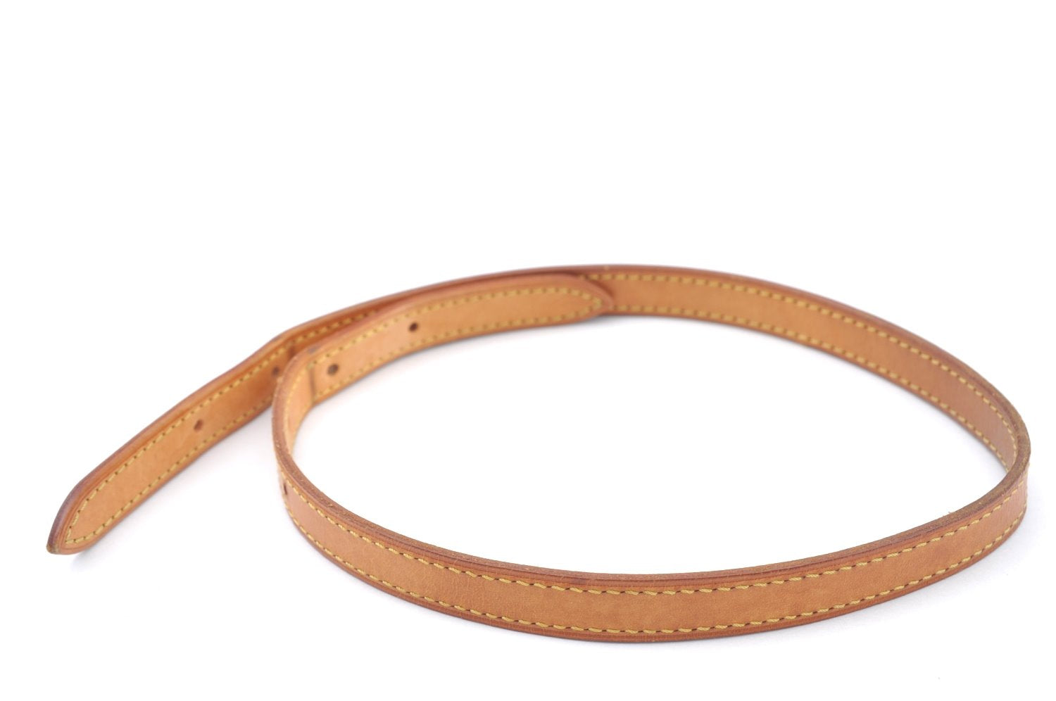 Authentic Louis Vuitton Leather Shoulder Strap For Bucket PM 27.6