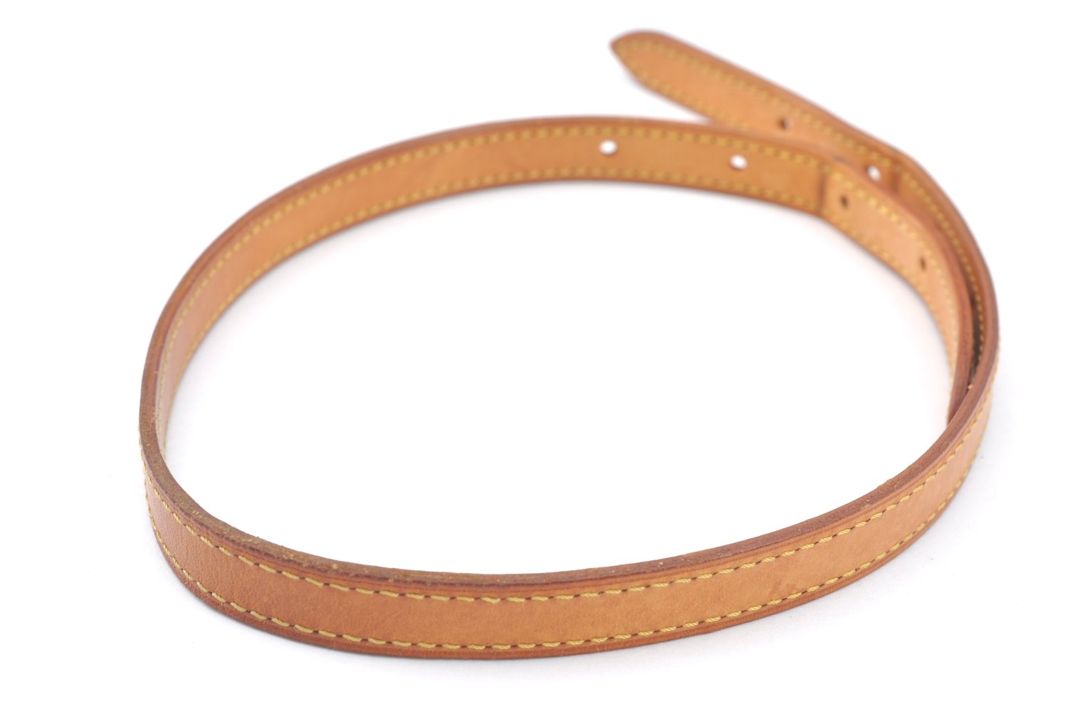 Authentic Louis Vuitton Leather Shoulder Strap For Bucket PM 27.6