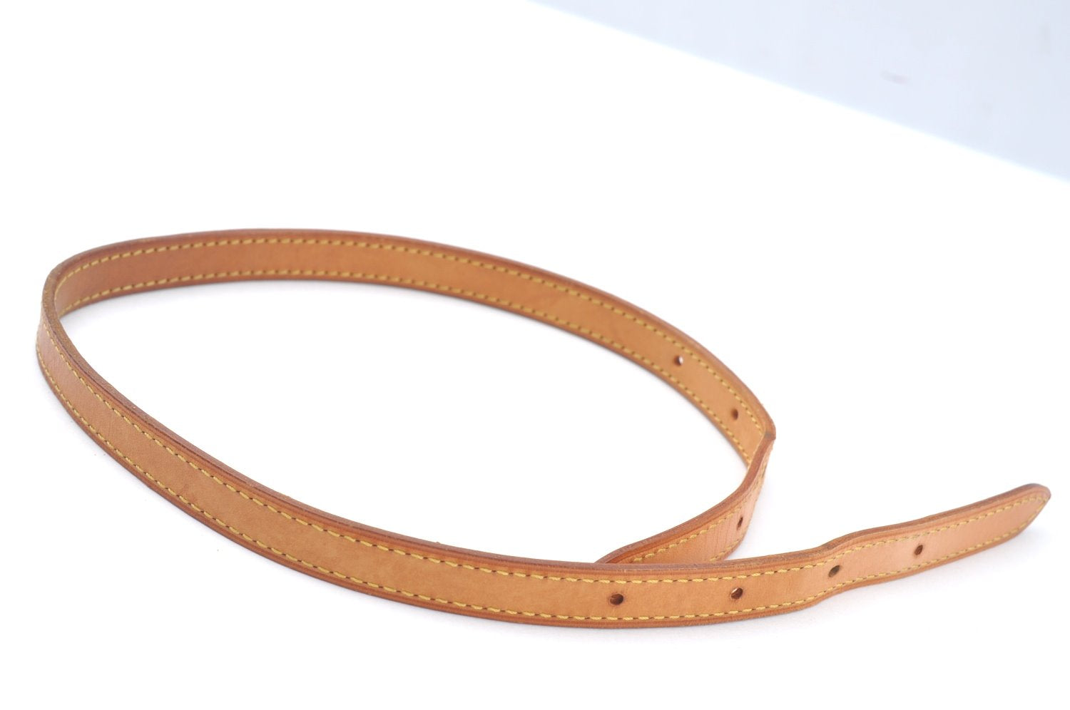 Authentic Louis Vuitton Leather Shoulder Strap For Bucket PM 27.6