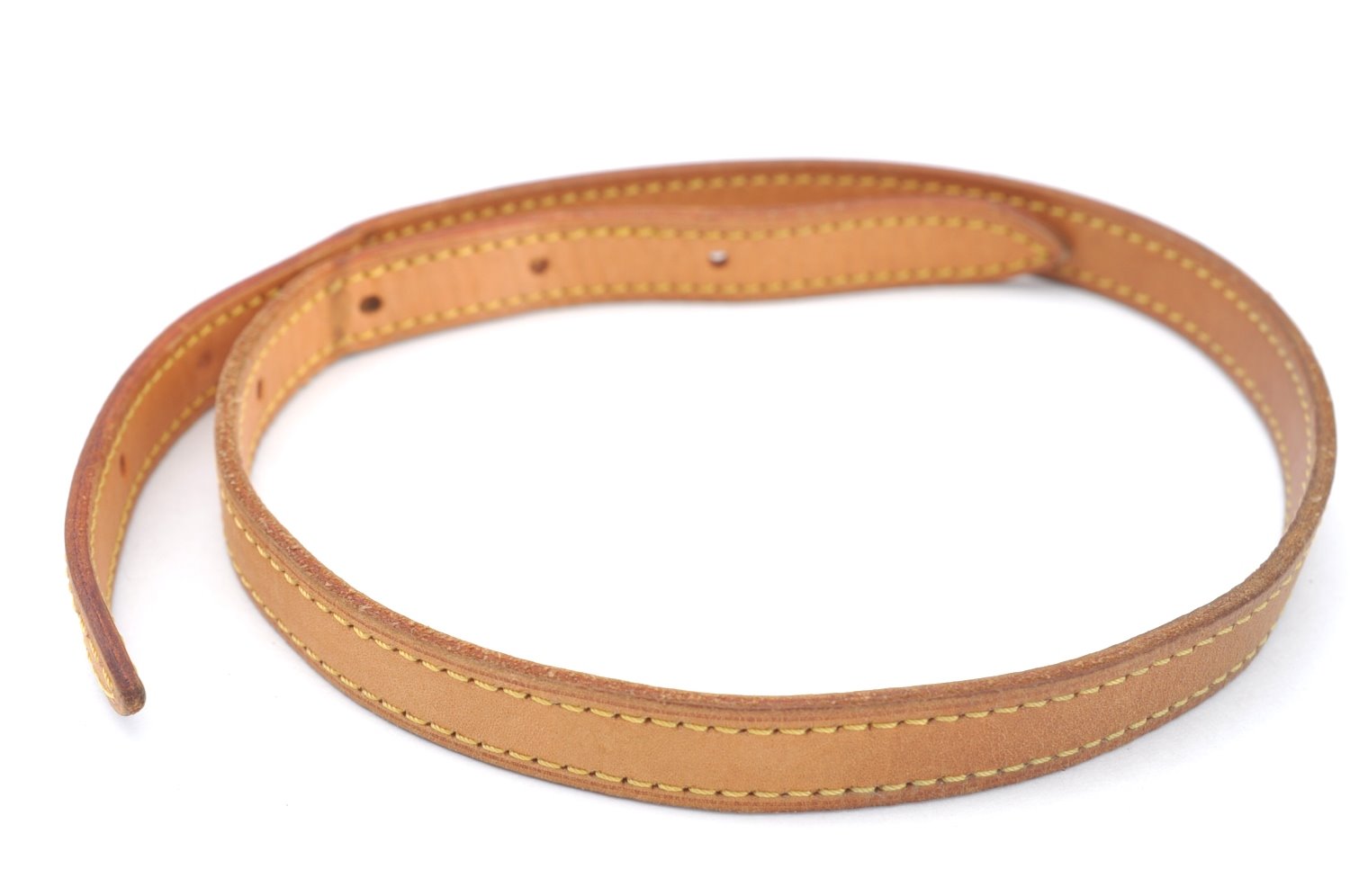 Authentic Louis Vuitton Leather Shoulder Strap For Bucket PM 27.6