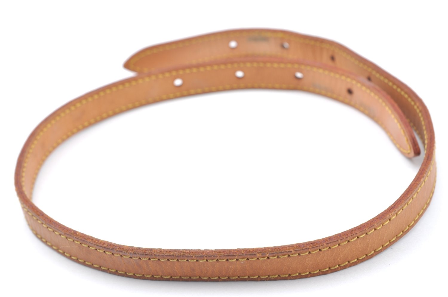 Authentic Louis Vuitton Leather Shoulder Strap For Bucket PM 27.6