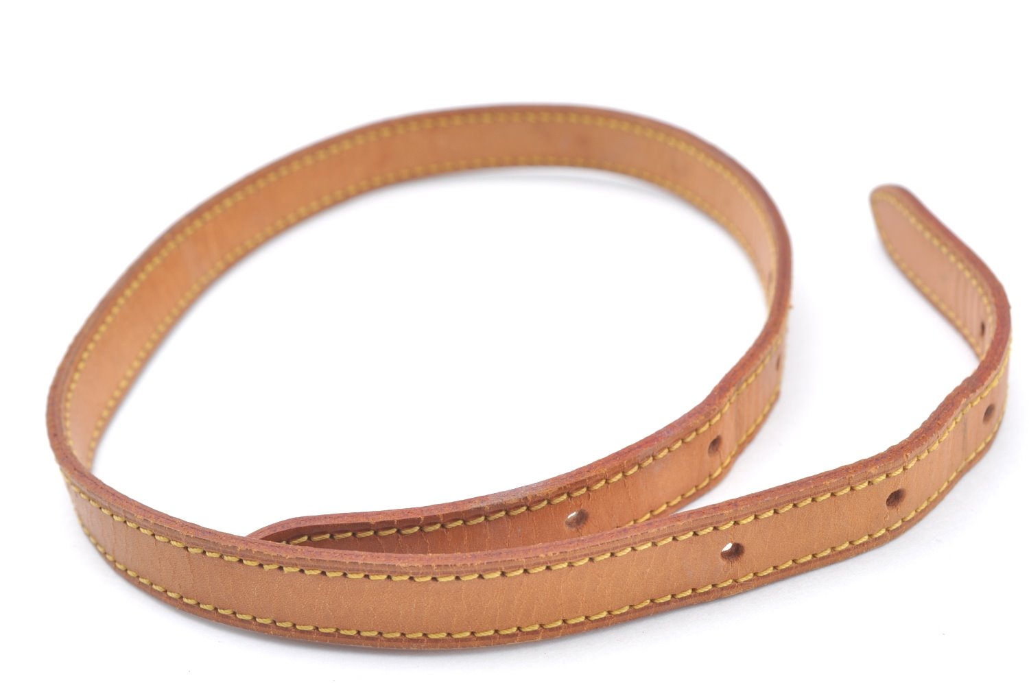 Authentic Louis Vuitton Leather Shoulder Strap For Bucket PM 27.6