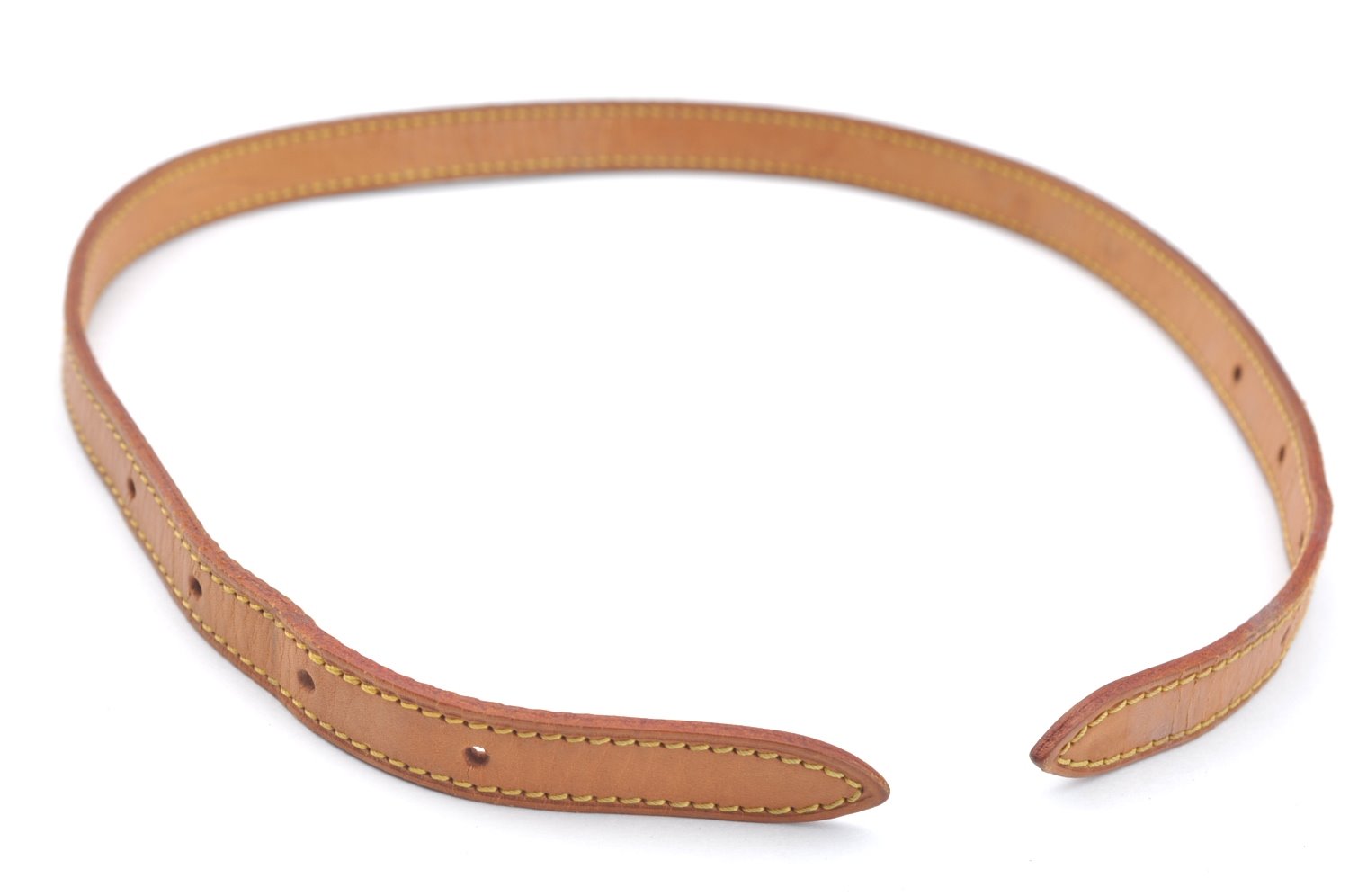 Authentic Louis Vuitton Leather Shoulder Strap For Bucket PM 27.6