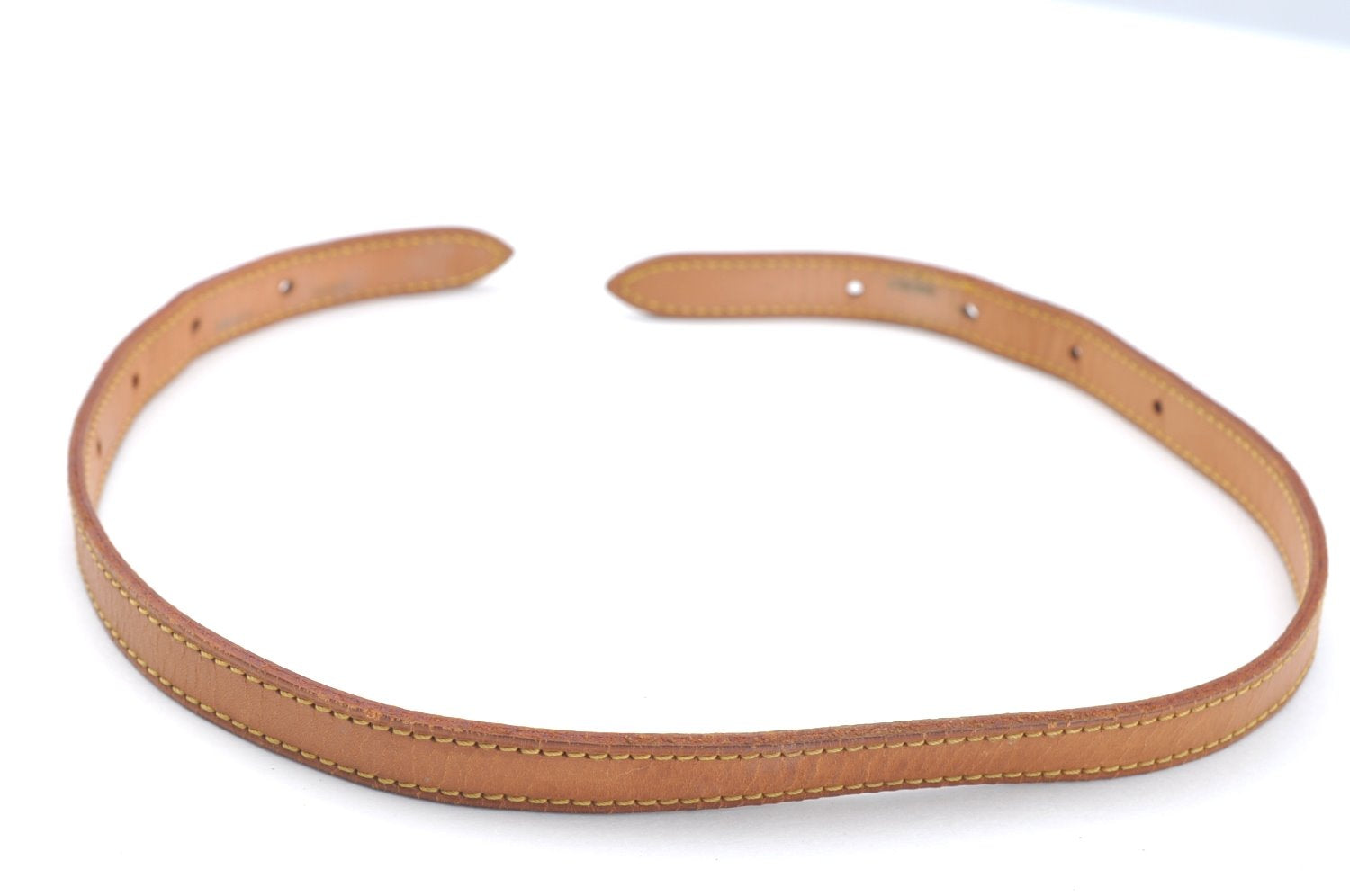 Authentic Louis Vuitton Leather Shoulder Strap For Bucket PM 27.6