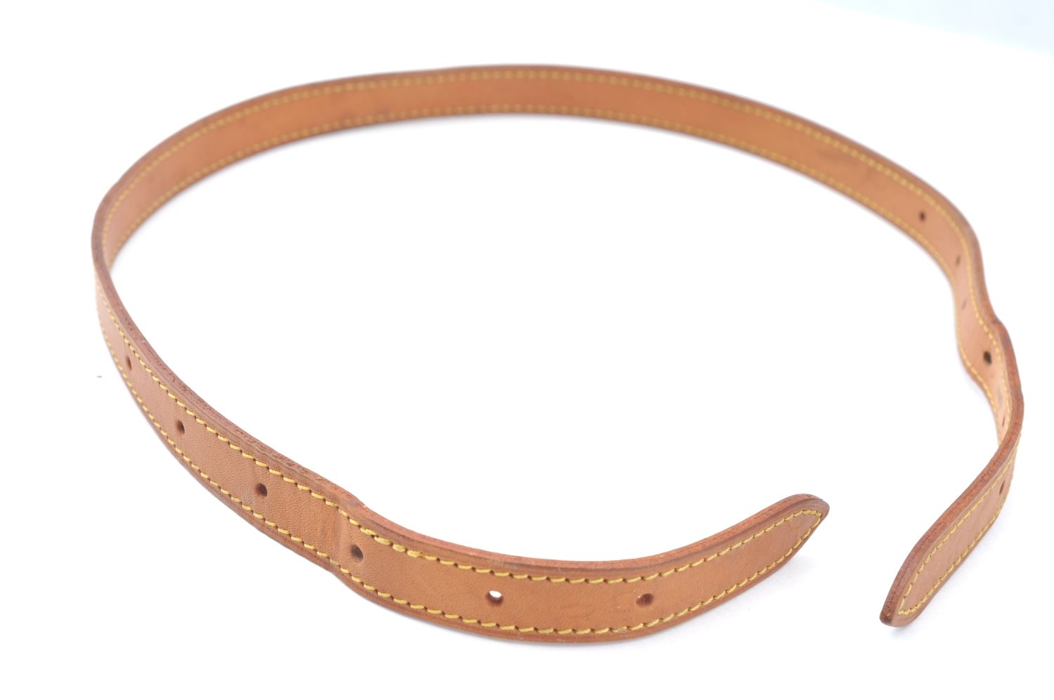 Authentic Louis Vuitton Leather Shoulder Strap For Bucket GM 31.9