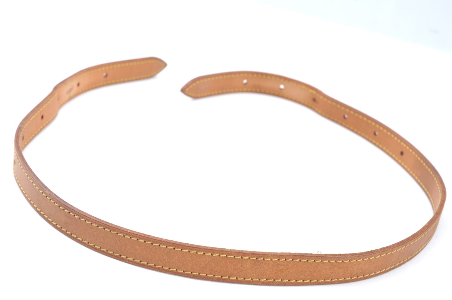 Authentic Louis Vuitton Leather Shoulder Strap For Bucket GM 31.9