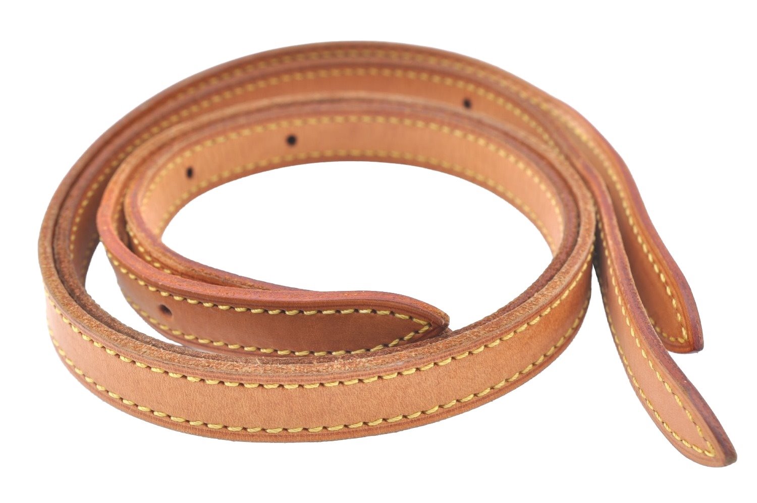 Authentic Louis Vuitton Leather Shoulder Strap For Bucket PM 27.6