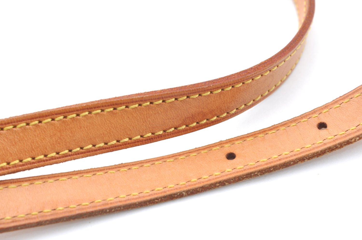 Authentic Louis Vuitton Leather Shoulder Strap For Bucket PM 27.6