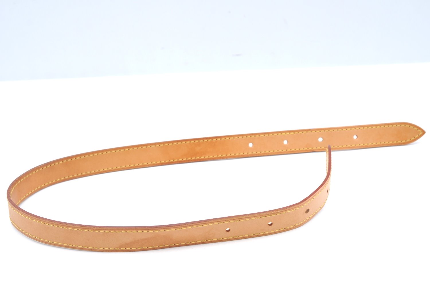 Authentic Louis Vuitton Leather Shoulder Strap For Bucket PM 27.6