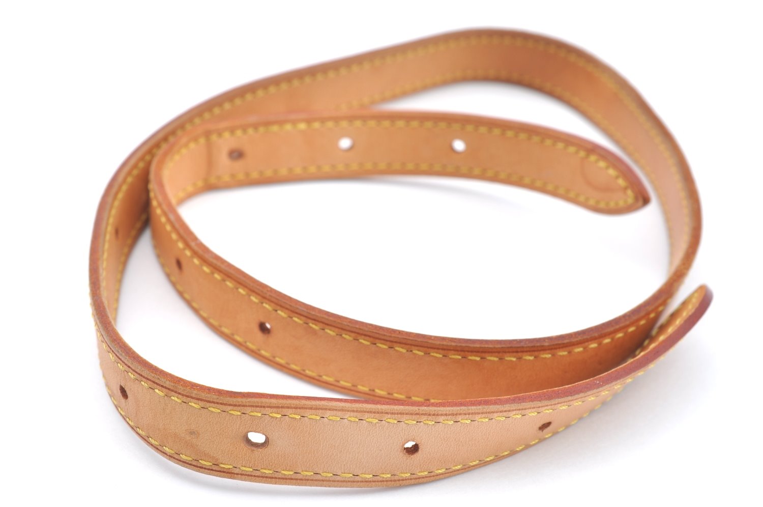 Authentic Louis Vuitton Leather Shoulder Strap For Bucket GM 31.9