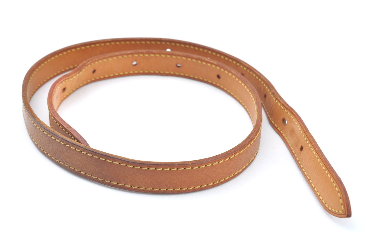 Authentic Louis Vuitton Leather Shoulder Strap For Bucket GM 31.9