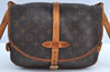 Authentic Louis Vuitton Monogram Saumur 30 Shoulder Cross Bag M42256 LV K6272