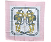 Authentic HERMES Carre 90 Scarf "BRIDES de GALA par" Silk Pink K6298