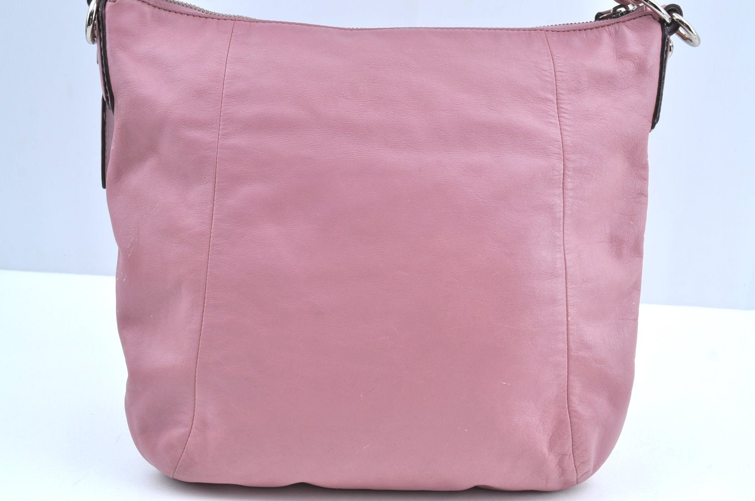 Authentic COACH Vintage KRISTIN 2Way Shoulder Bag Leather 14783 Pink K6346
