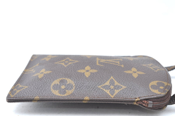 Authentic Louis Vuitton Monogram Pochette Secret M45484 Shoulder Bag Pouch K6364